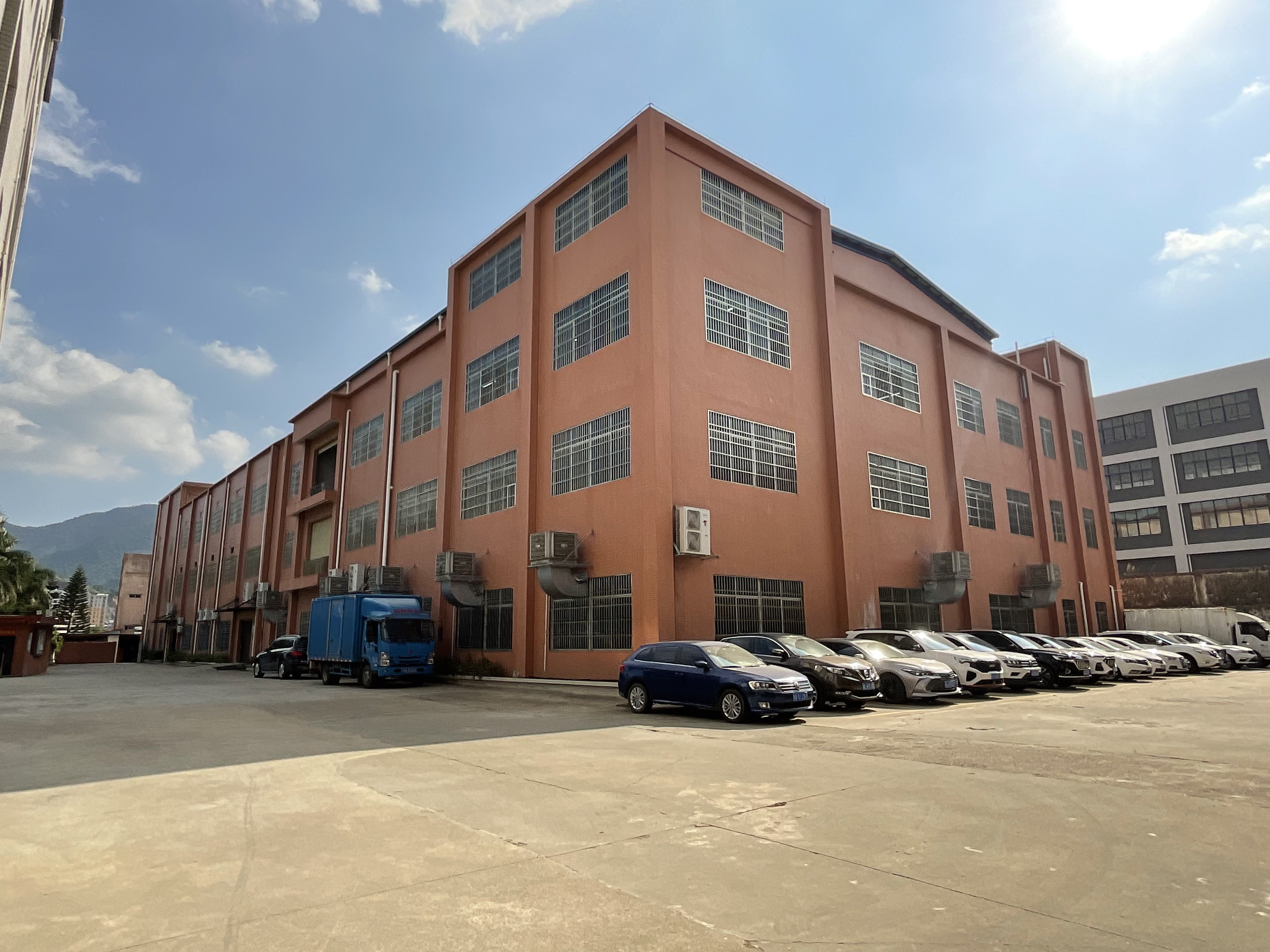 Factory building exterior