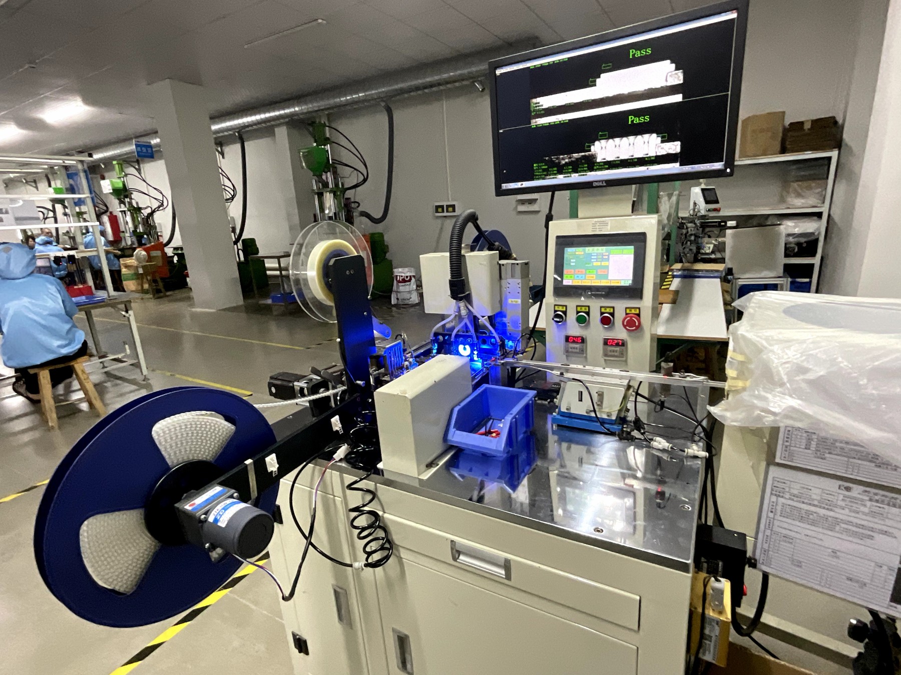 Reel-fed processing equipment